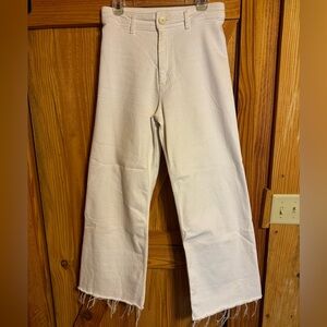 Zara White Jeans